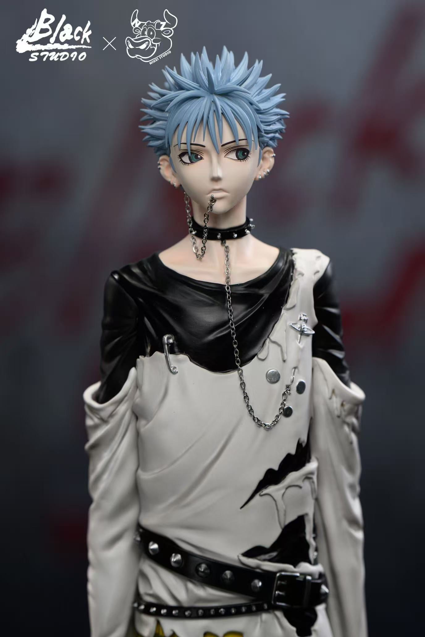 Nana Niuzi & Black Studio NANA BLACK STONE Band Nobuo Terashima & Yasushi Takagi & Shinichi Okazaki Resin Statue