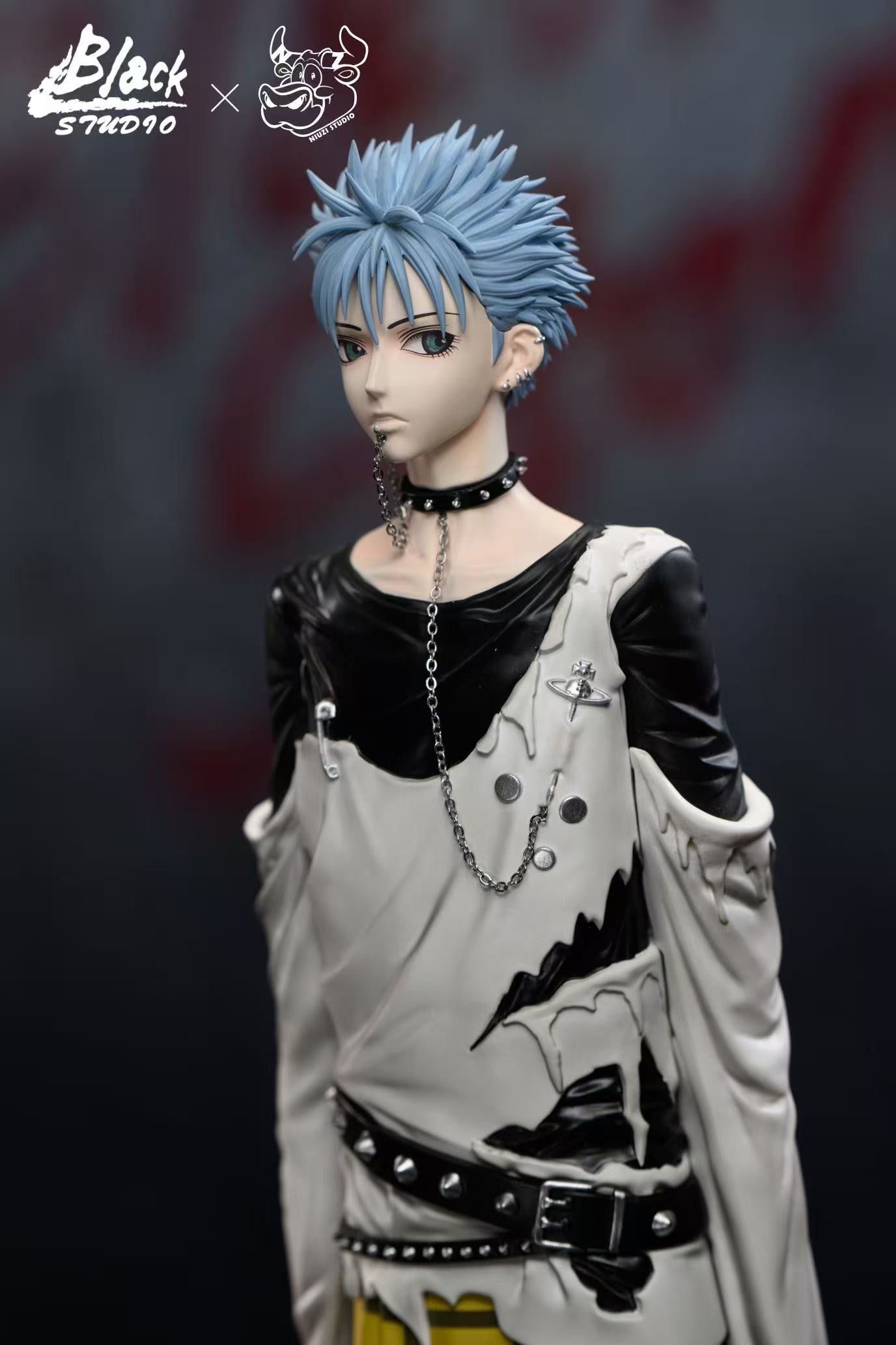 Nana Niuzi & Black Studio NANA BLACK STONE Band Nobuo Terashima & Yasushi Takagi & Shinichi Okazaki Resin Statue