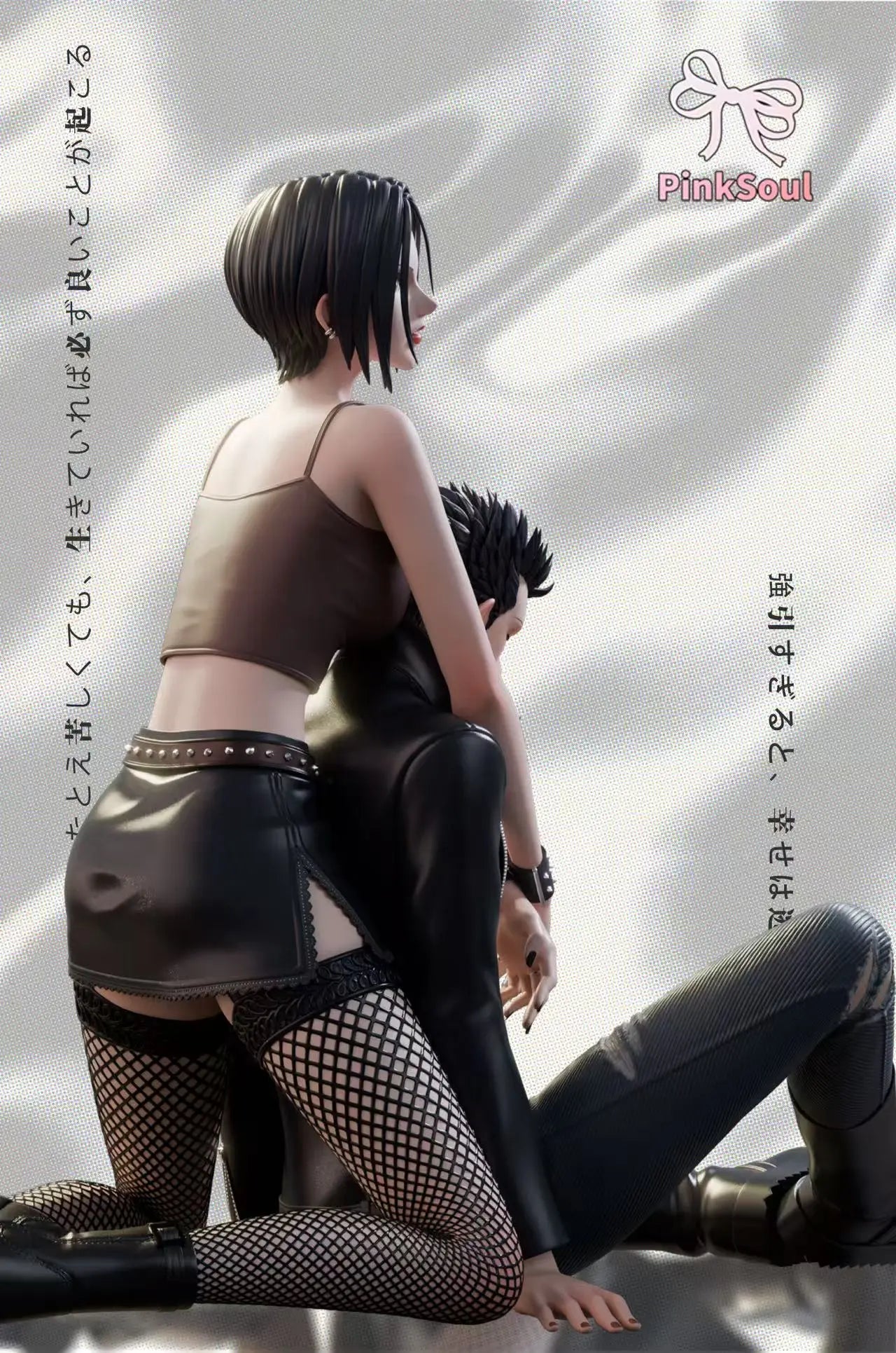 Nana Pinksoul Studio Osaki Nana & Ren Honjo Resin Statue