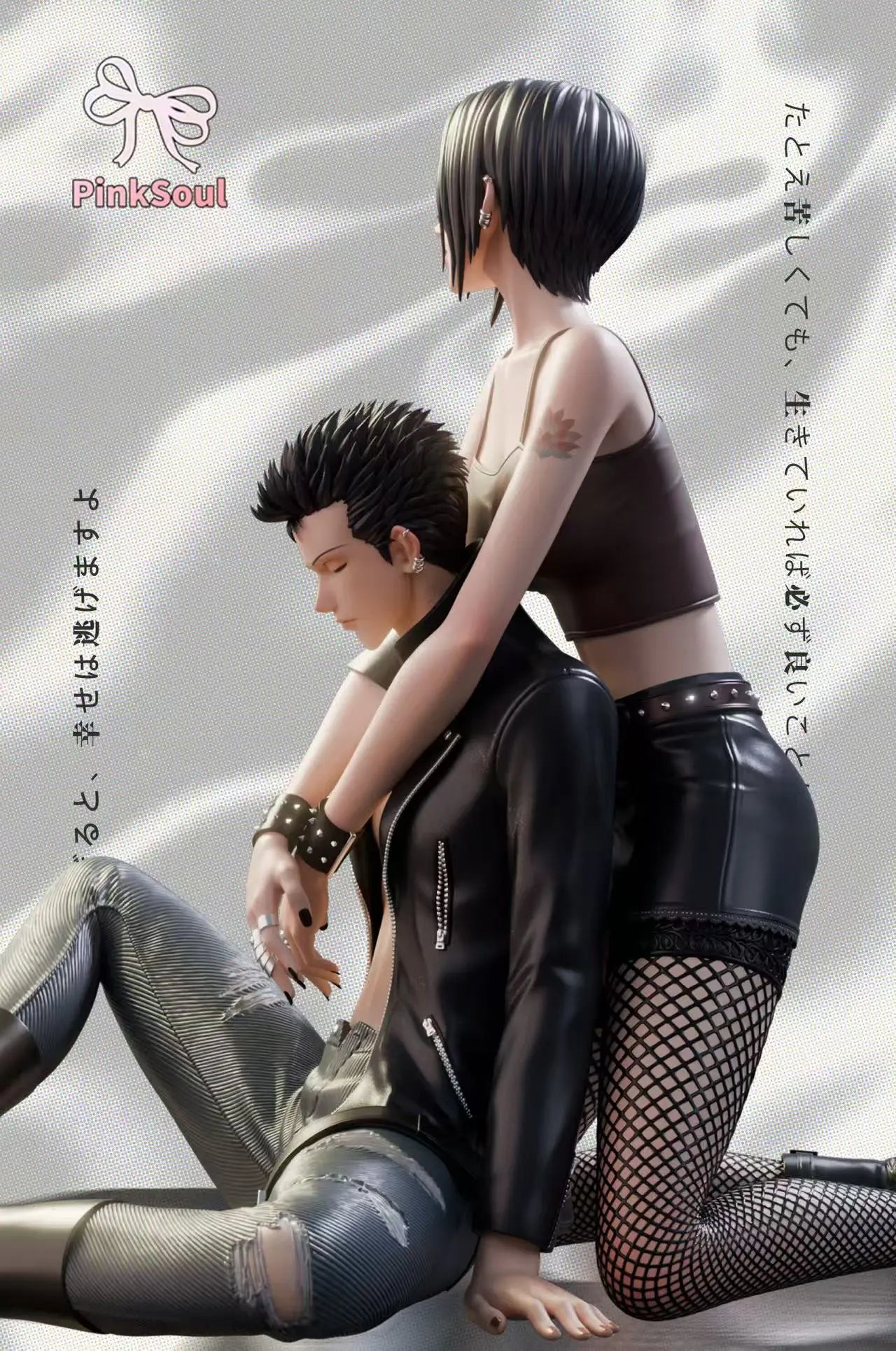 Nana Pinksoul Studio Osaki Nana & Ren Honjo Resin Statue