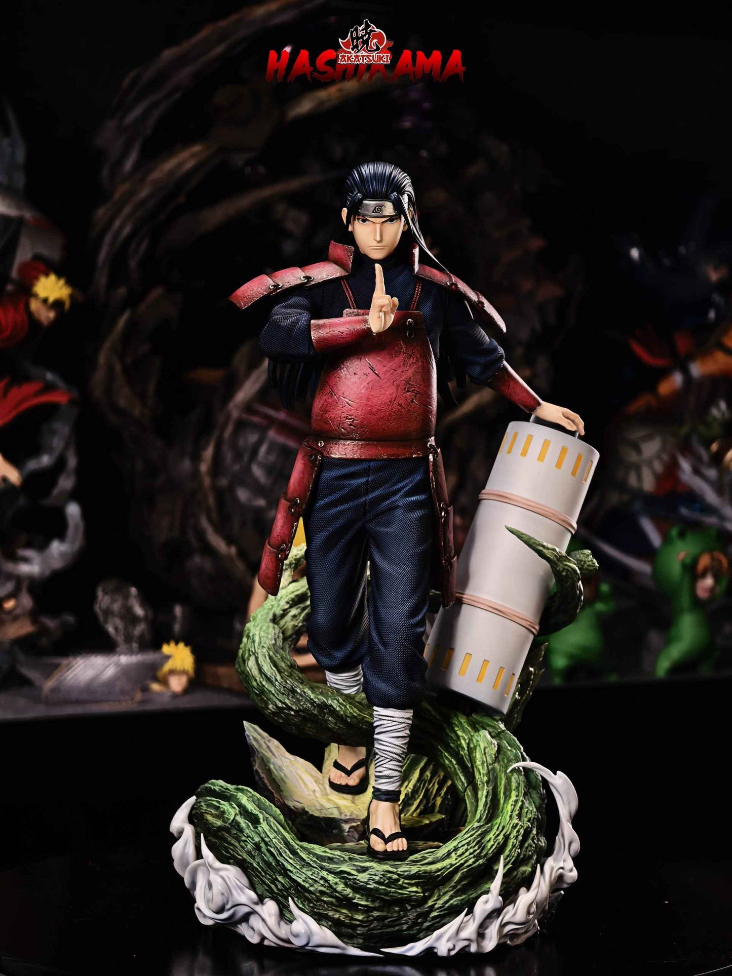 Naruto Akatsuki Studio Hashirama Senju & Madara Uchiha Resin Statue