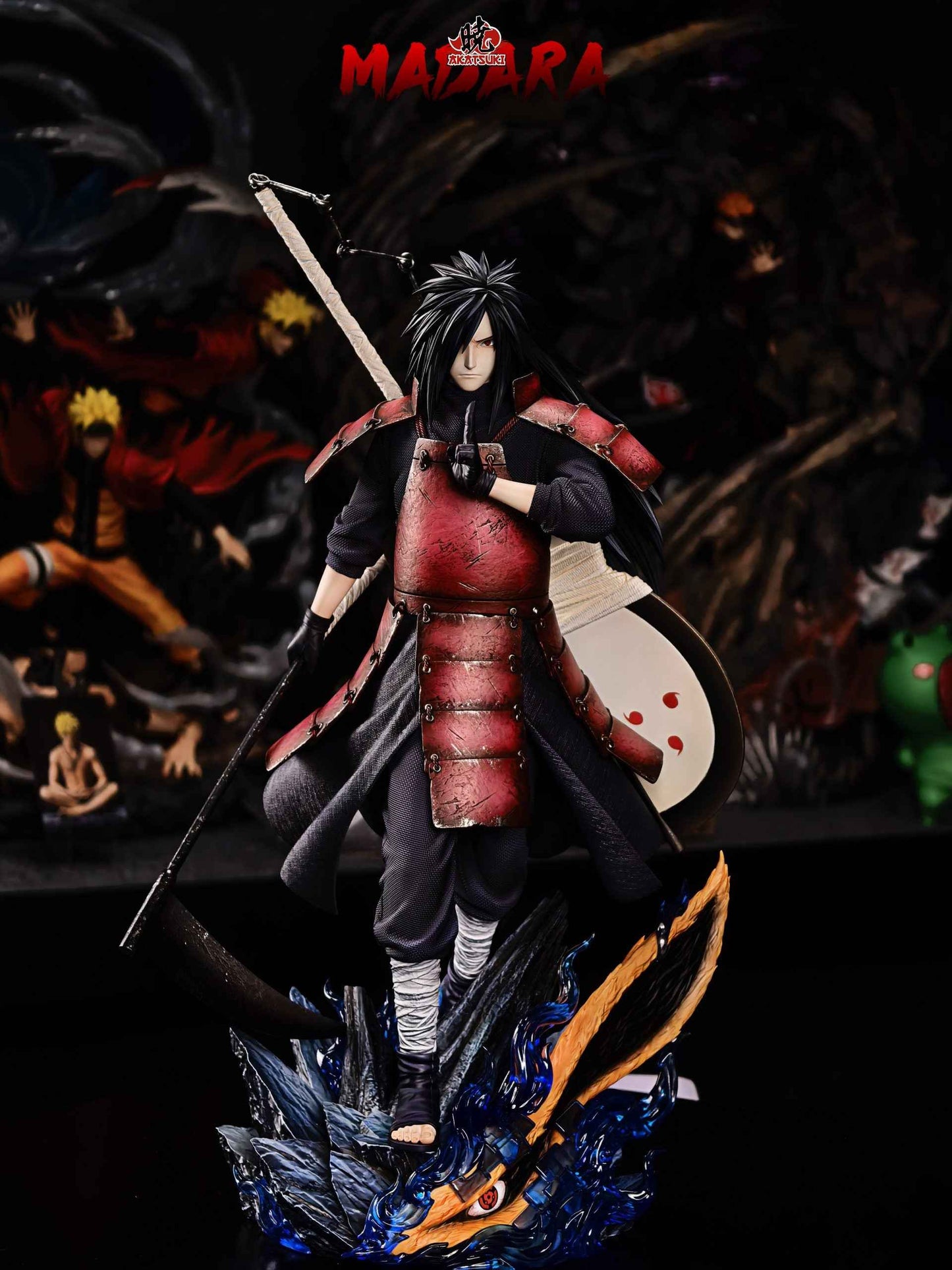 Naruto Akatsuki Studio Hashirama Senju & Madara Uchiha Resin Statue