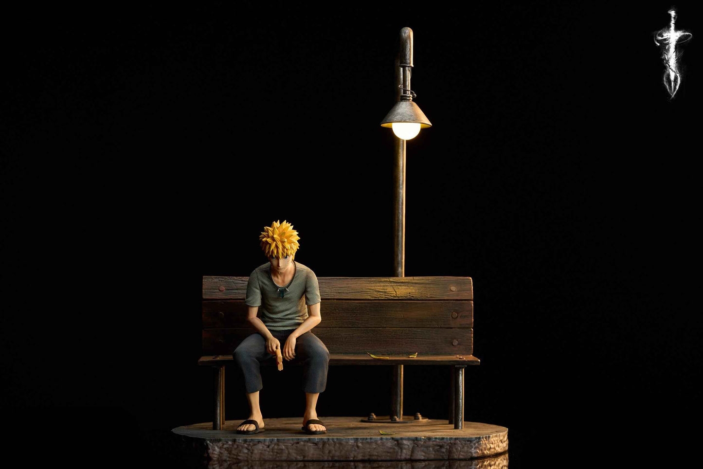 Naruto Damocles Studio Naruto Crying Uzumaki Naruto Resin Statue
