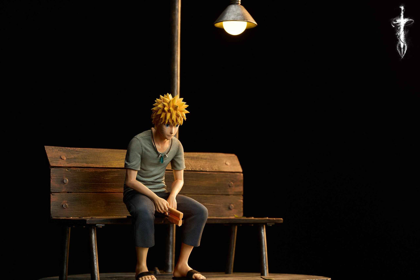 Naruto Damocles Studio Naruto Crying Uzumaki Naruto Resin Statue