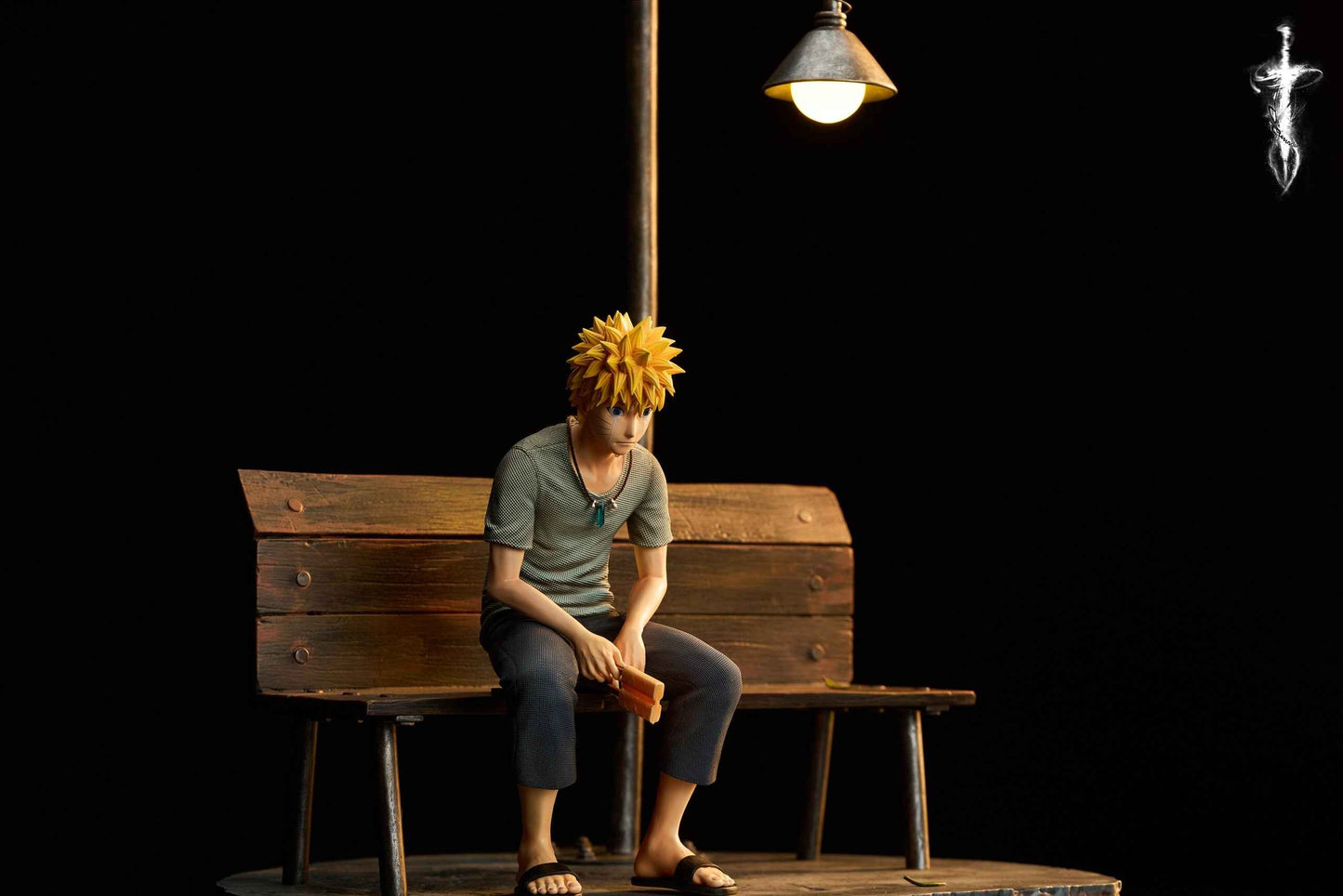 Naruto Damocles Studio Naruto Crying Uzumaki Naruto Resin Statue