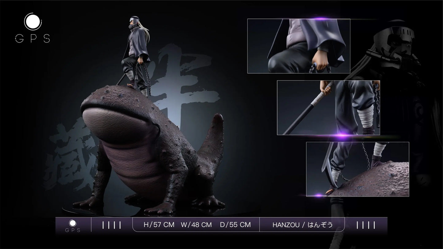 Naruto GPS Studio Giant Hanzo of the Salamander Resin Statue