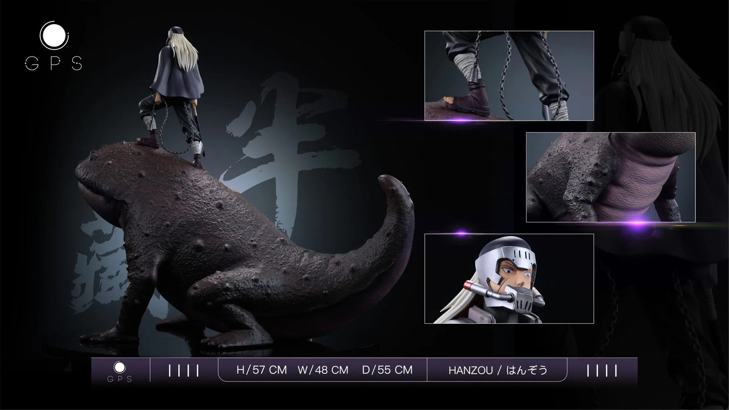 Naruto GPS Studio Giant Hanzo of the Salamander Resin Statue