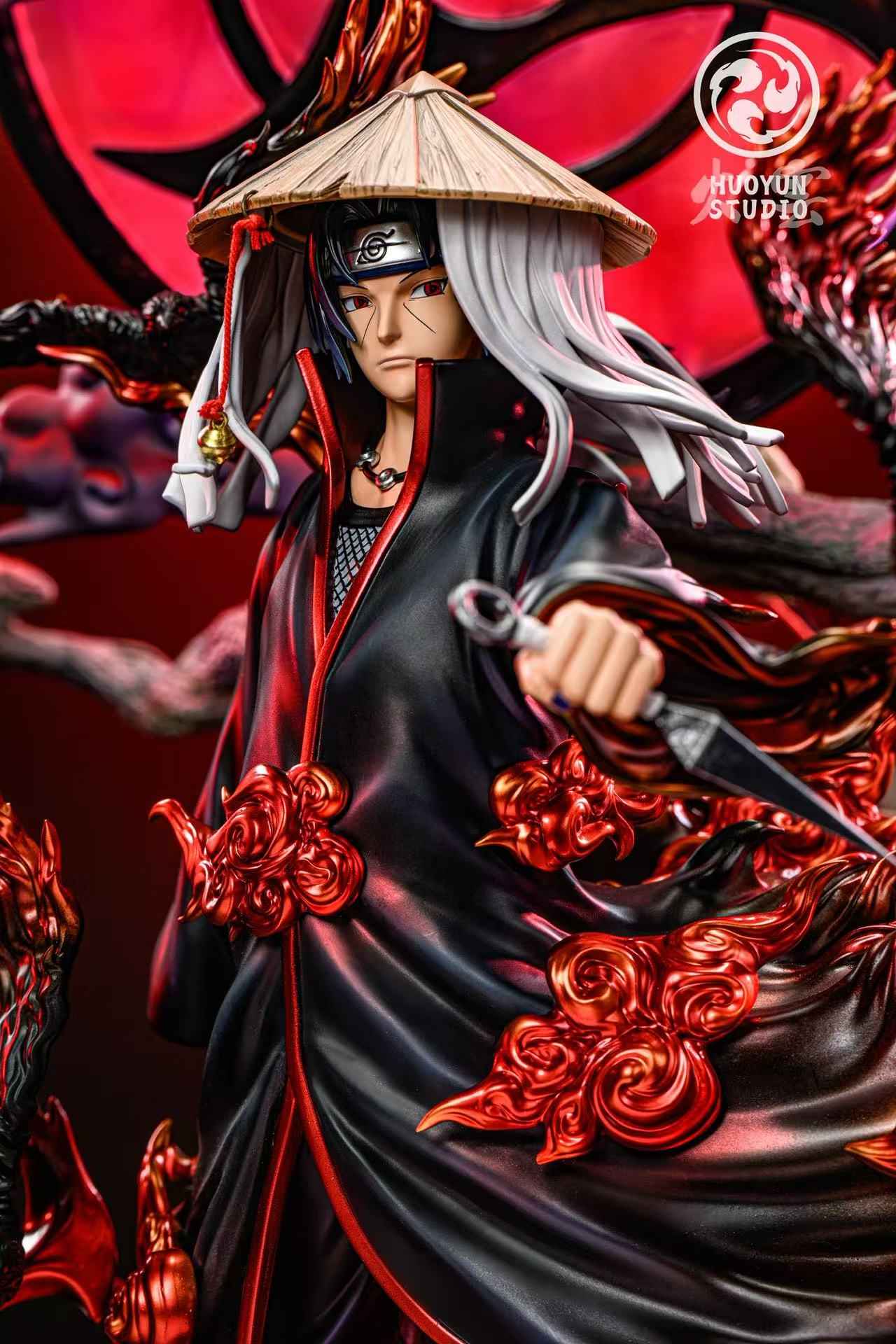Naruto Huo Yun Studio Uchiha Itachi Kaleidoscope Illusion 1/6 Resin Statue