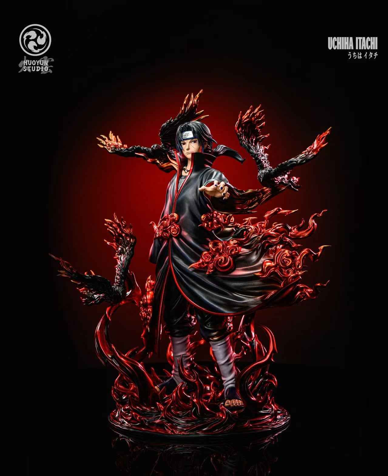 Naruto Huo Yun Studio Uchiha Itachi Kaleidoscope Illusion 1/6 Resin Statue