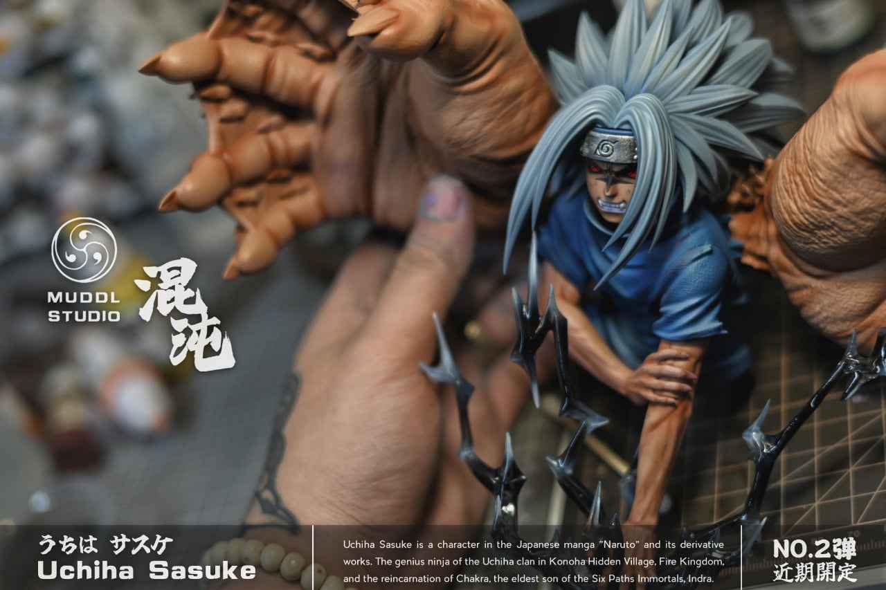 Naruto MUDDL Studio Uchiha Sasuke Resin Statue