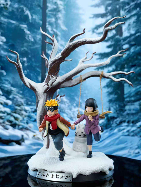 Naruto Meng Tong Studio Childhood Naruto & Hinata Resin Statue - Santoryu Resins Collectors