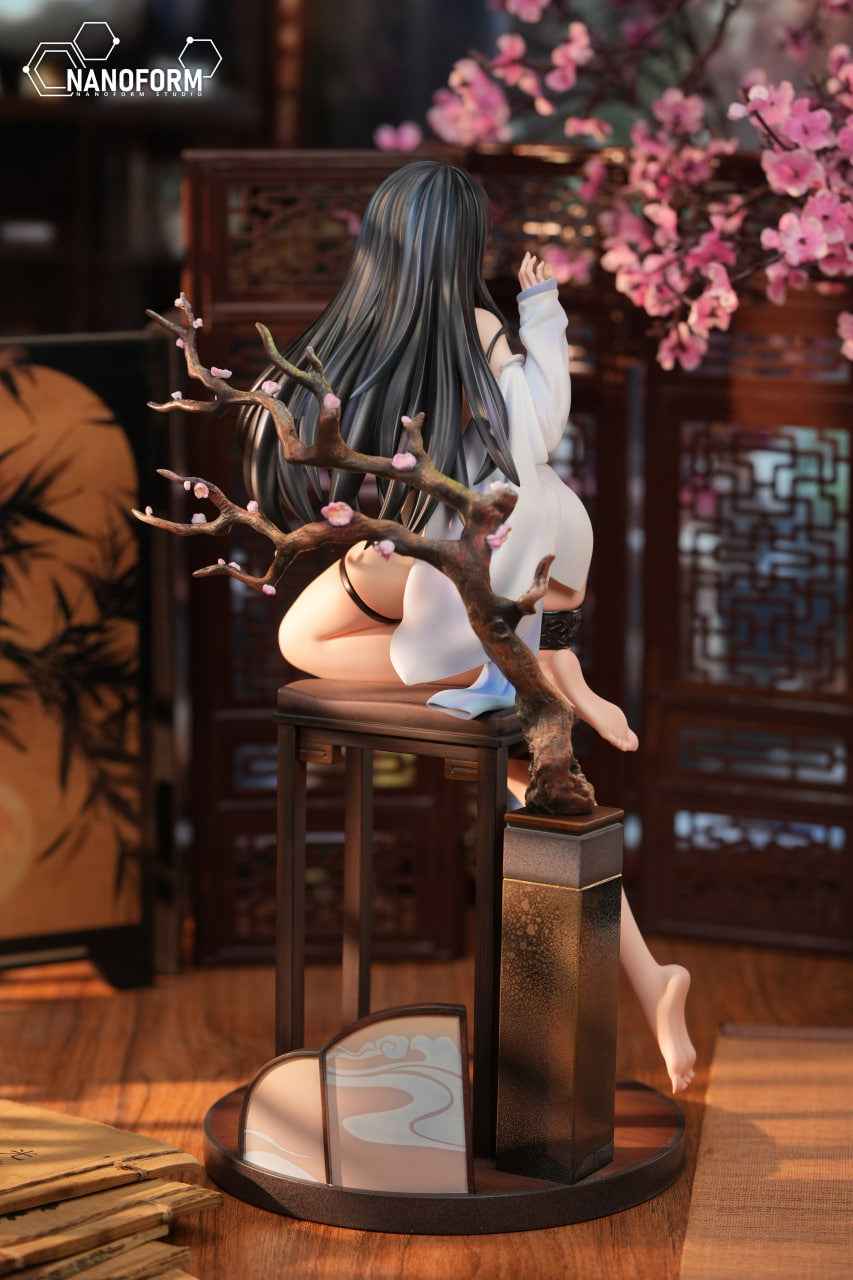 Naruto Nanoform & Hookoo Studio Hinata Hyuga Resin Statue