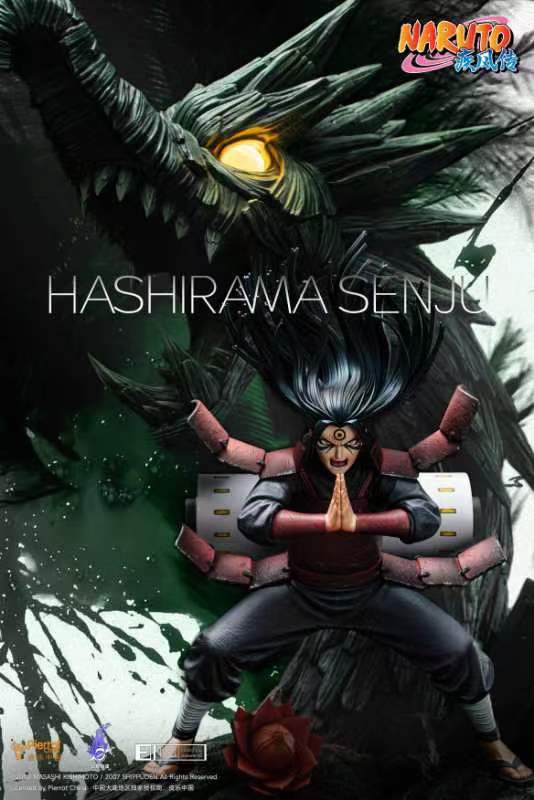 Naruto Pickstar Studio Senju Hashirama & Uchiha Madara Licensed Resin Statue