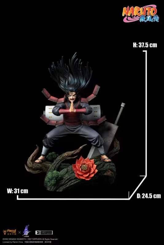 Naruto Pickstar Studio Senju Hashirama & Uchiha Madara Licensed Resin Statue