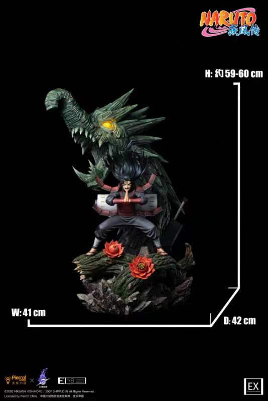Naruto Pickstar Studio Senju Hashirama & Uchiha Madara Licensed Resin Statue