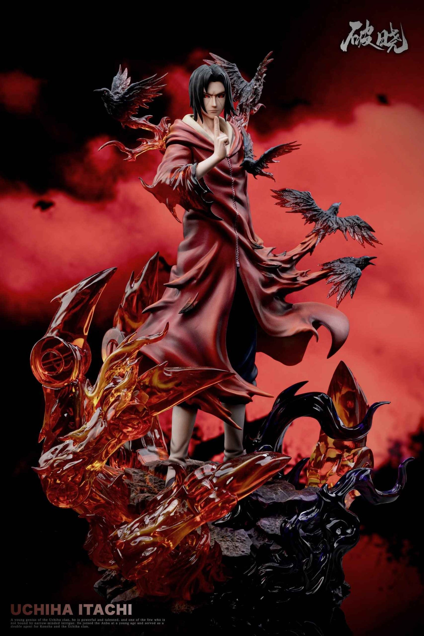 Naruto Po Xiao Studio Itachi Uchiha Resin Statue