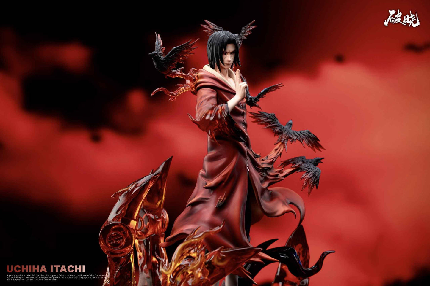 Naruto Po Xiao Studio Itachi Uchiha Resin Statue