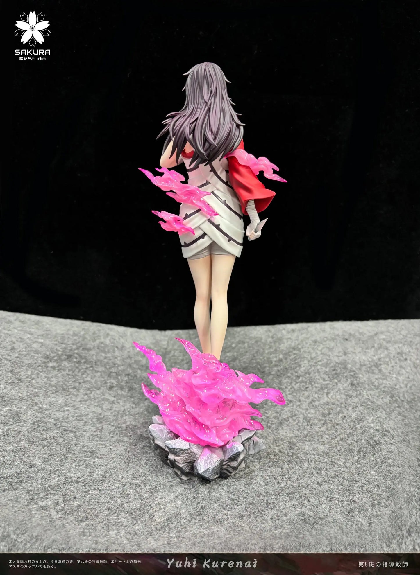 Naruto Sakura Studio Asuma Sarutobi & Kurenai Yuhi Resin Statue