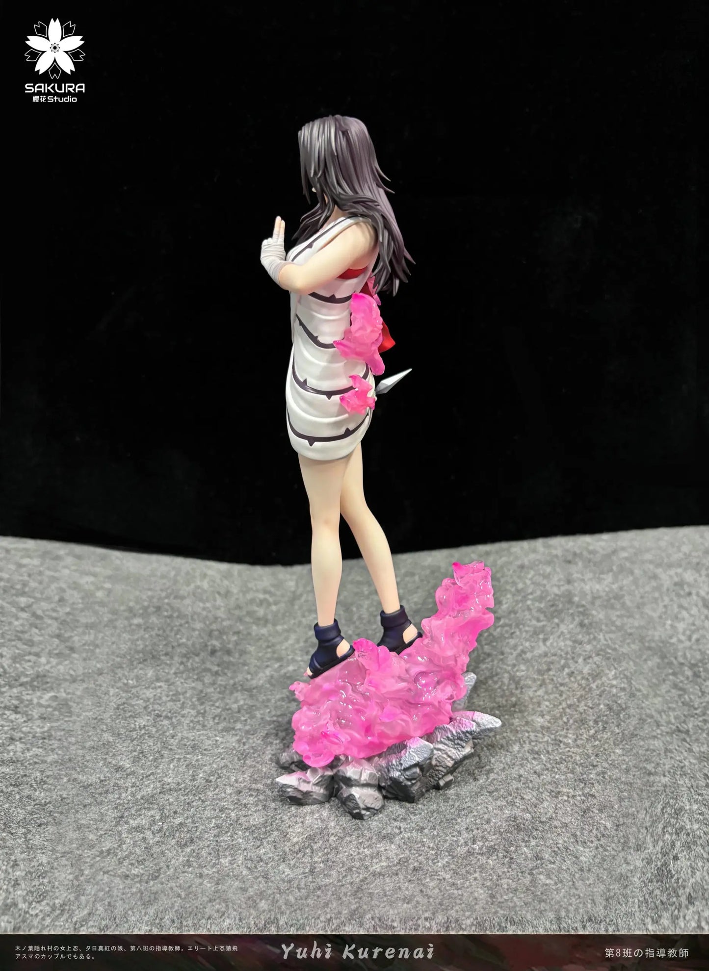Naruto Sakura Studio Asuma Sarutobi & Kurenai Yuhi Resin Statue