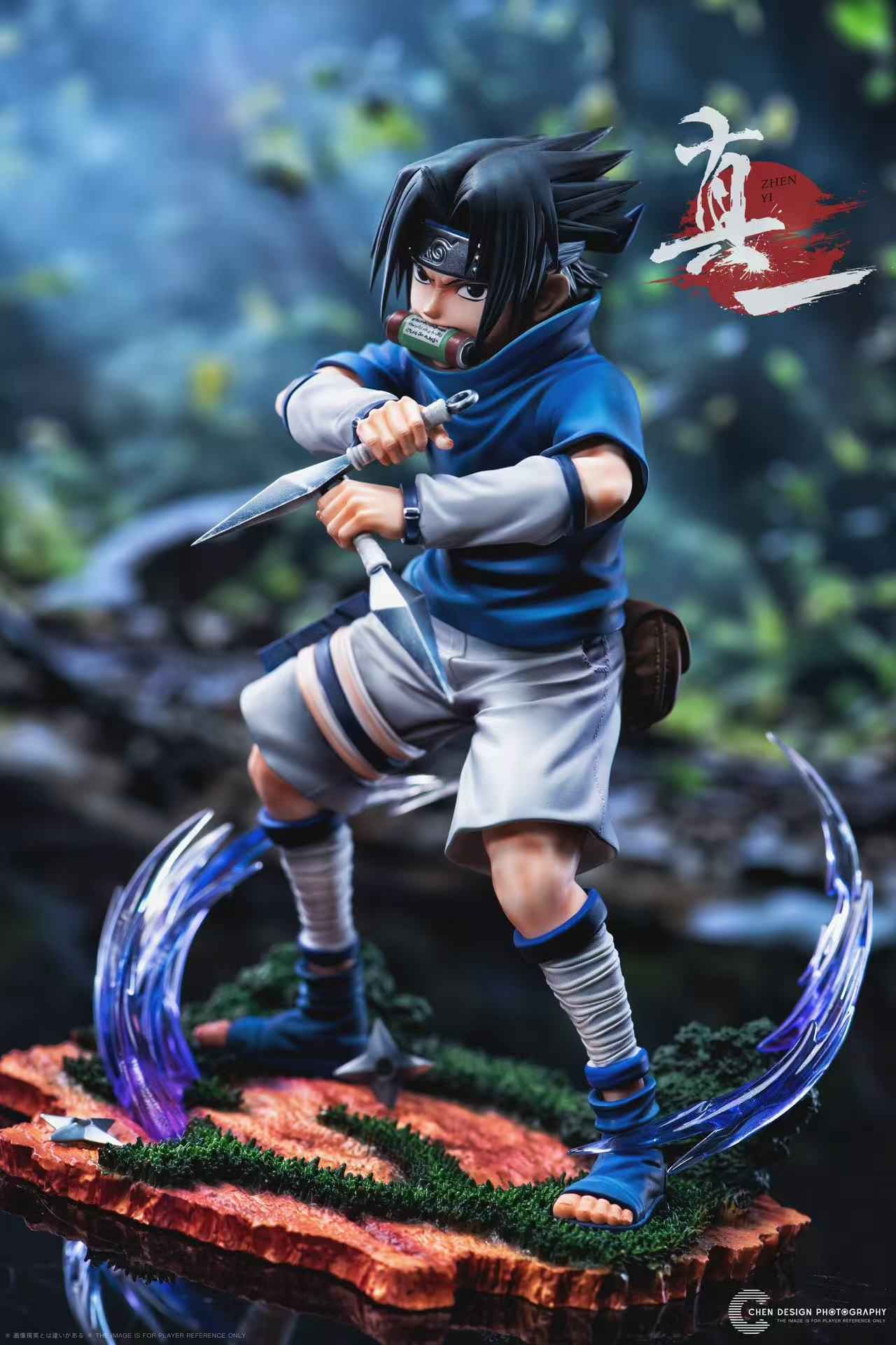 Naruto Shippuden ~ Zhen Yi Studio ~ Uchiha Sasuke Kid ~ Resin Statue - Santoryu Resins Collectors