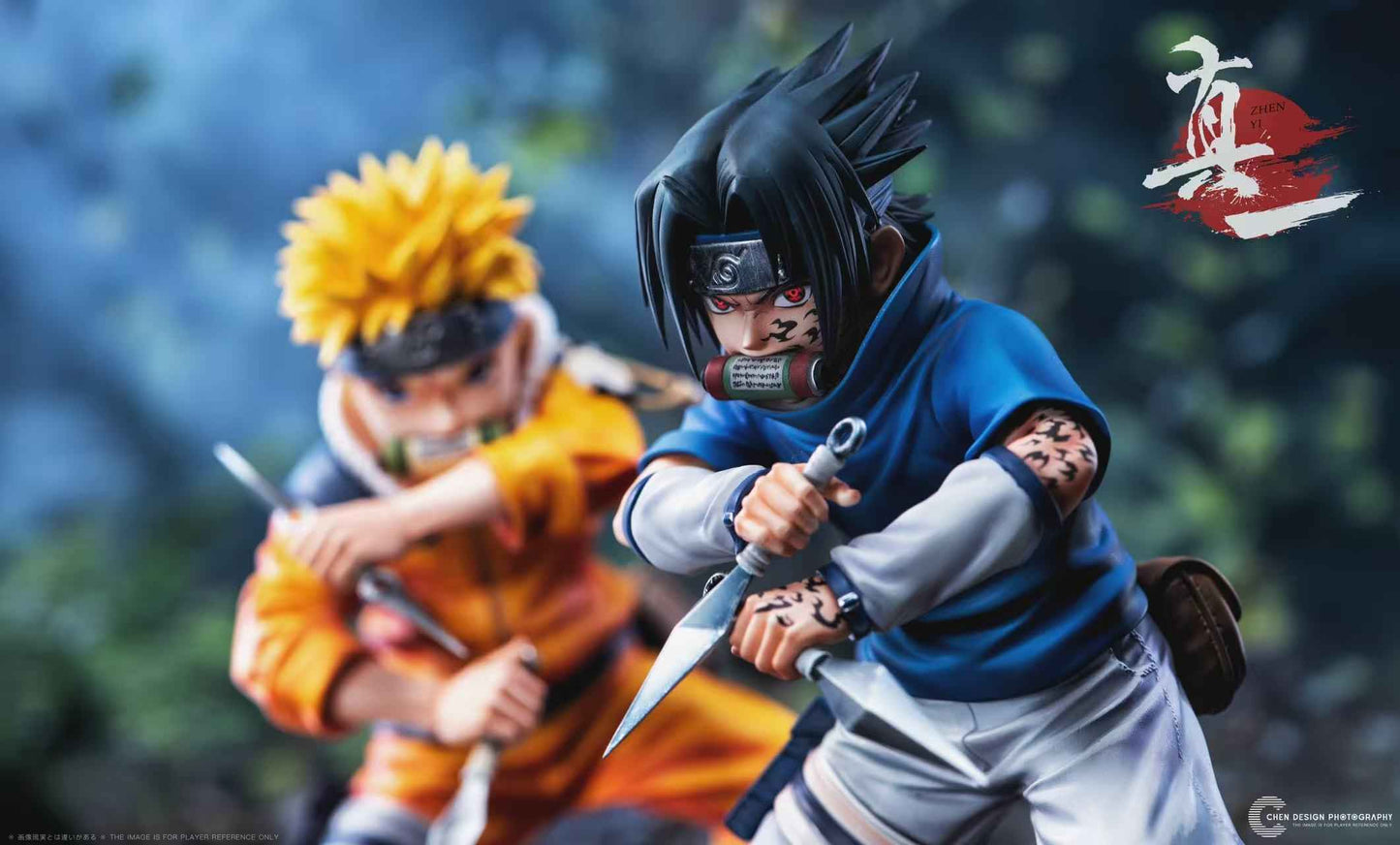 Naruto Shippuden ~ Zhen Yi Studio ~ Uchiha Sasuke Kid ~ Resin Statue - Santoryu Resins Collectors