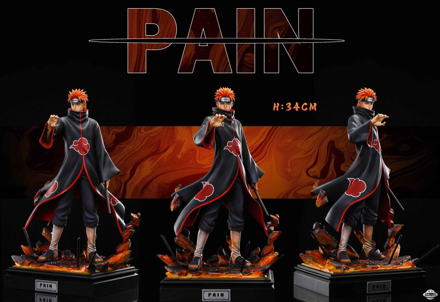 Naruto ~ Ufo Society Studio ~ Pain ~ Resin Statue