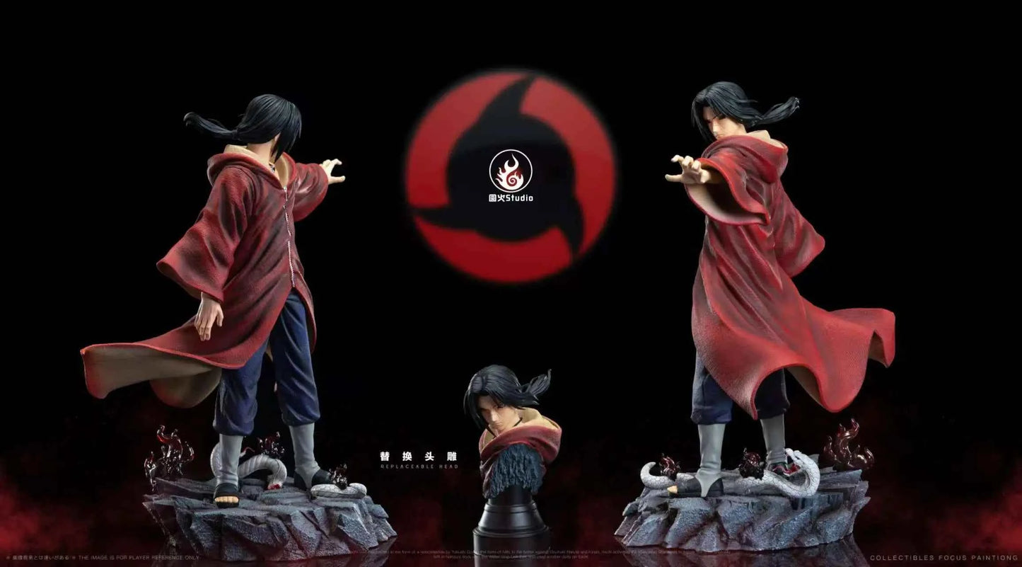 Naruto Yuan Huo Studio Uchiha Itachi Resin Statue