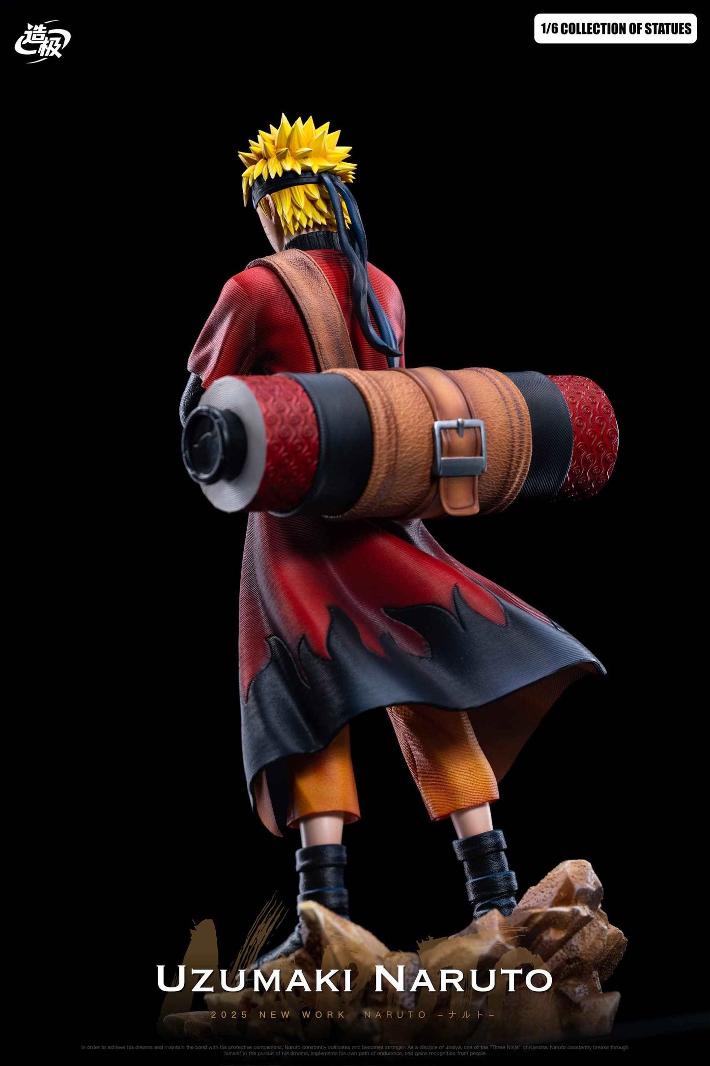 Naruto Zao Ji Studio Uzumaki Naruto Sage Mode Debut Resin Statue