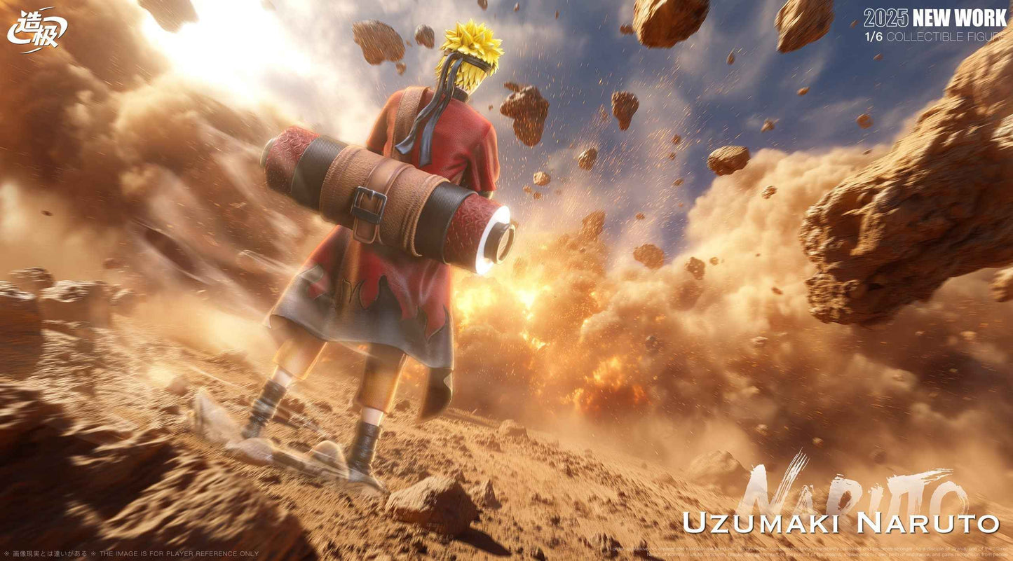 Naruto Zao Ji Studio Uzumaki Naruto Sage Mode Debut Resin Statue
