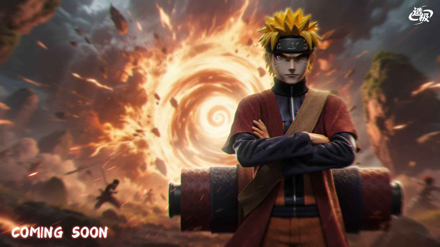 Naruto Zao Ji Studio Uzumaki Naruto Sage Mode Debut Resin Statue