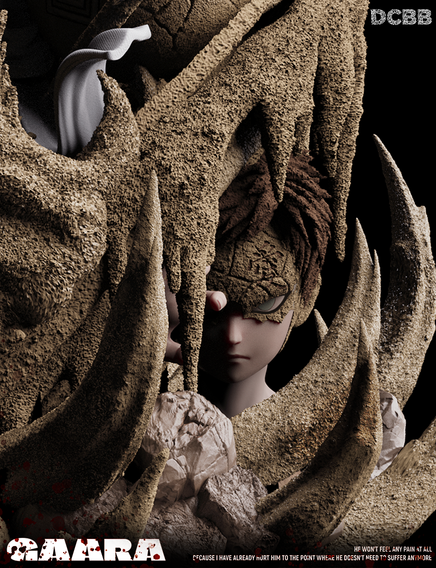 Naruto DCBB Studio Gaara Resin Statue