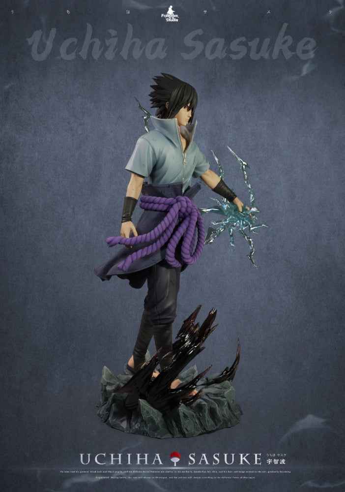 Naruto ~ Freedom Studio ~ Sasuke Uchiha Fictional character ~ Resin Statue - Santoryu Resins Collectors
