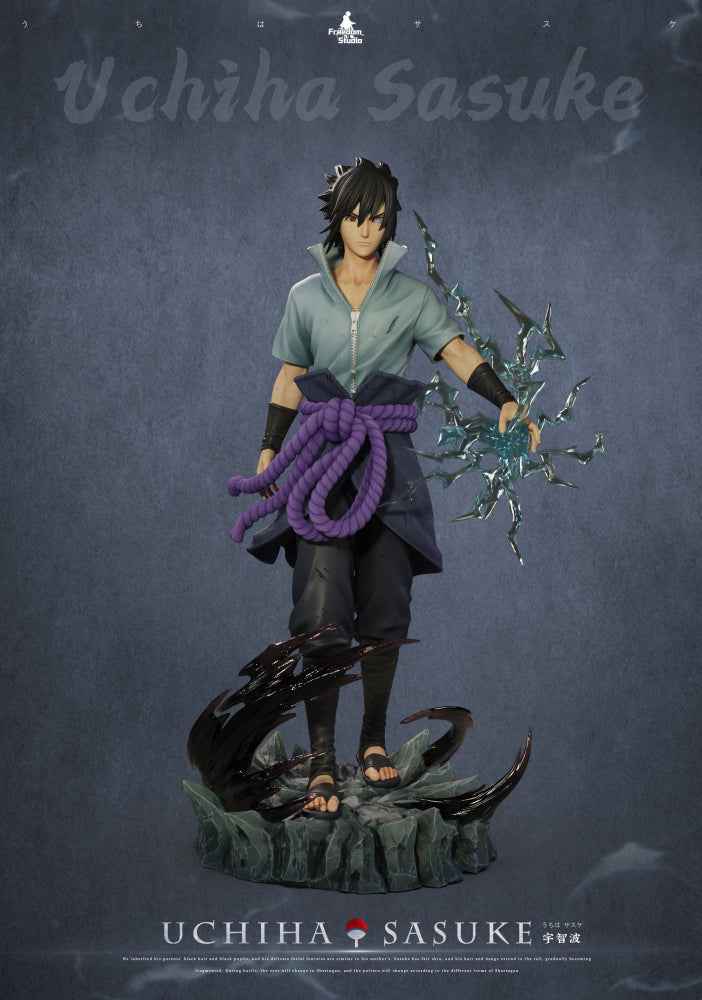 Naruto ~ Freedom Studio ~ Sasuke Uchiha Fictional character ~ Resin Statue - Santoryu Resins Collectors