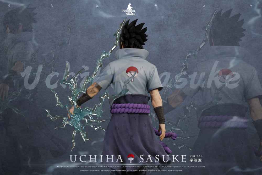 Naruto ~ Freedom Studio ~ Sasuke Uchiha Fictional character ~ Resin Statue - Santoryu Resins Collectors
