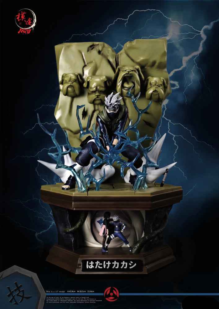 Naruto ~ MoTu Studio ~ Kakashi Hatake ~ Resin Statue - Santoryu Resins Collectors