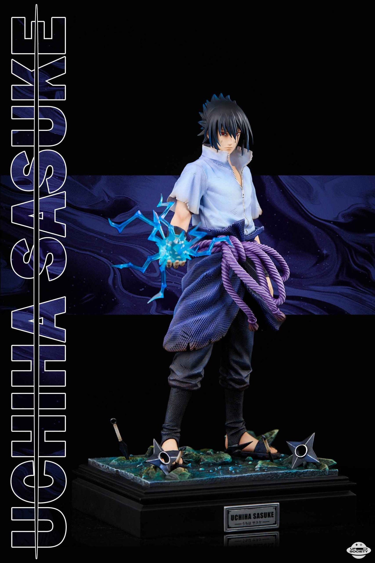 Naruto ~ Ufo Society Studio ~ Uchiha Sasuke ~ Resin Statue - Santoryu Resins Collectors