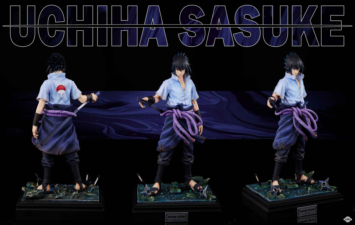 Naruto ~ Ufo Society Studio ~ Uchiha Sasuke ~ Resin Statue - Santoryu Resins Collectors