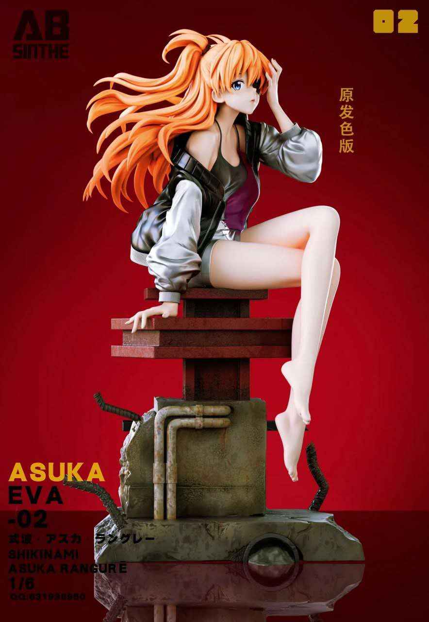 Neo Genesis Evangelion ABsinthe Studio Soryu Asuka Langley 1/6 Resin Statue