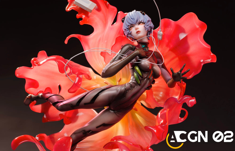 Neon Genesis Evangelion ACGN 02 Studio Soryu Asuka Langley & Ayanami Rei 1/6 Resin Statue
