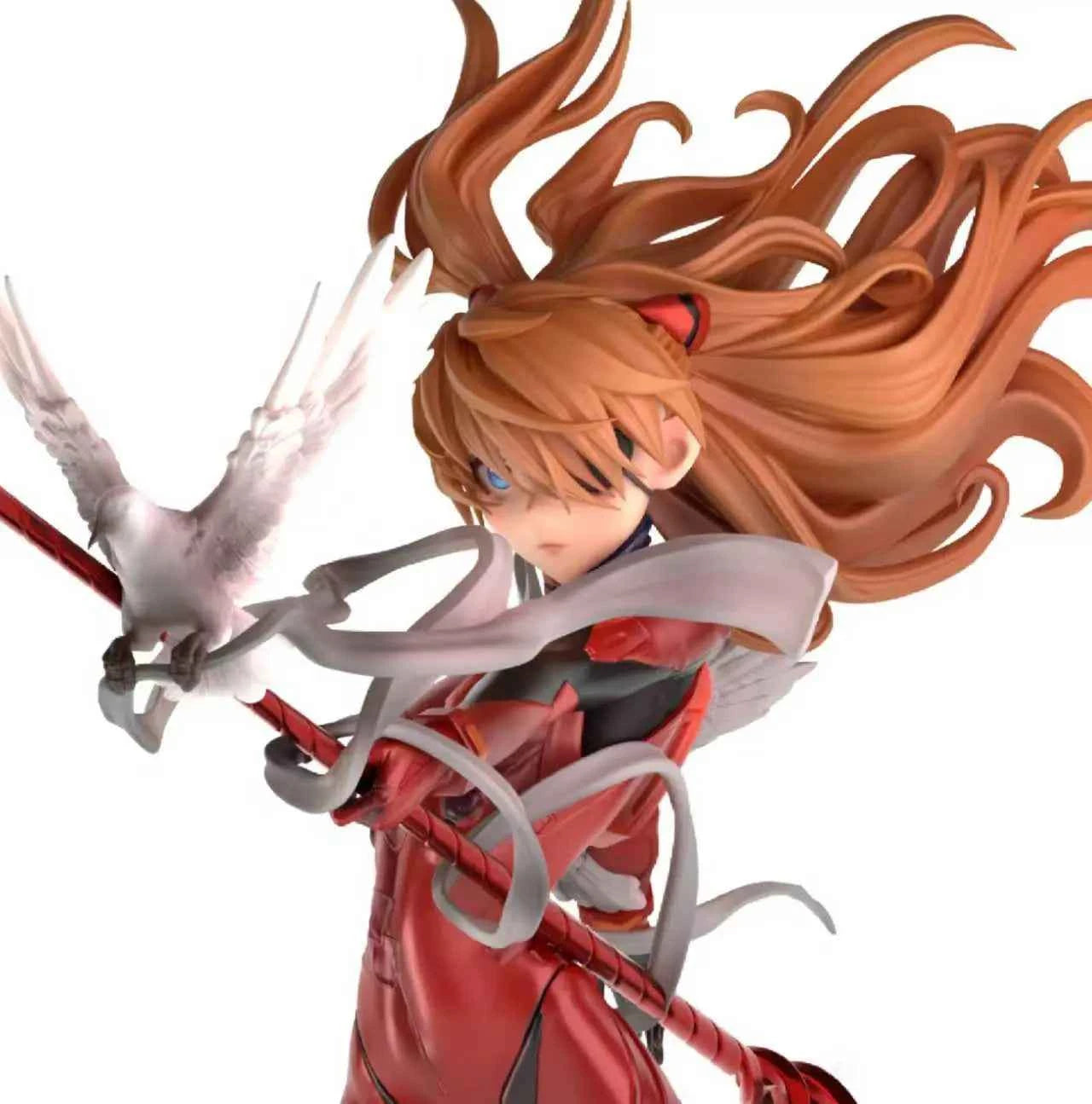 Neo Genesis Evangelion Miao Wu Studio Soryu Asuka Langley Resin Statue