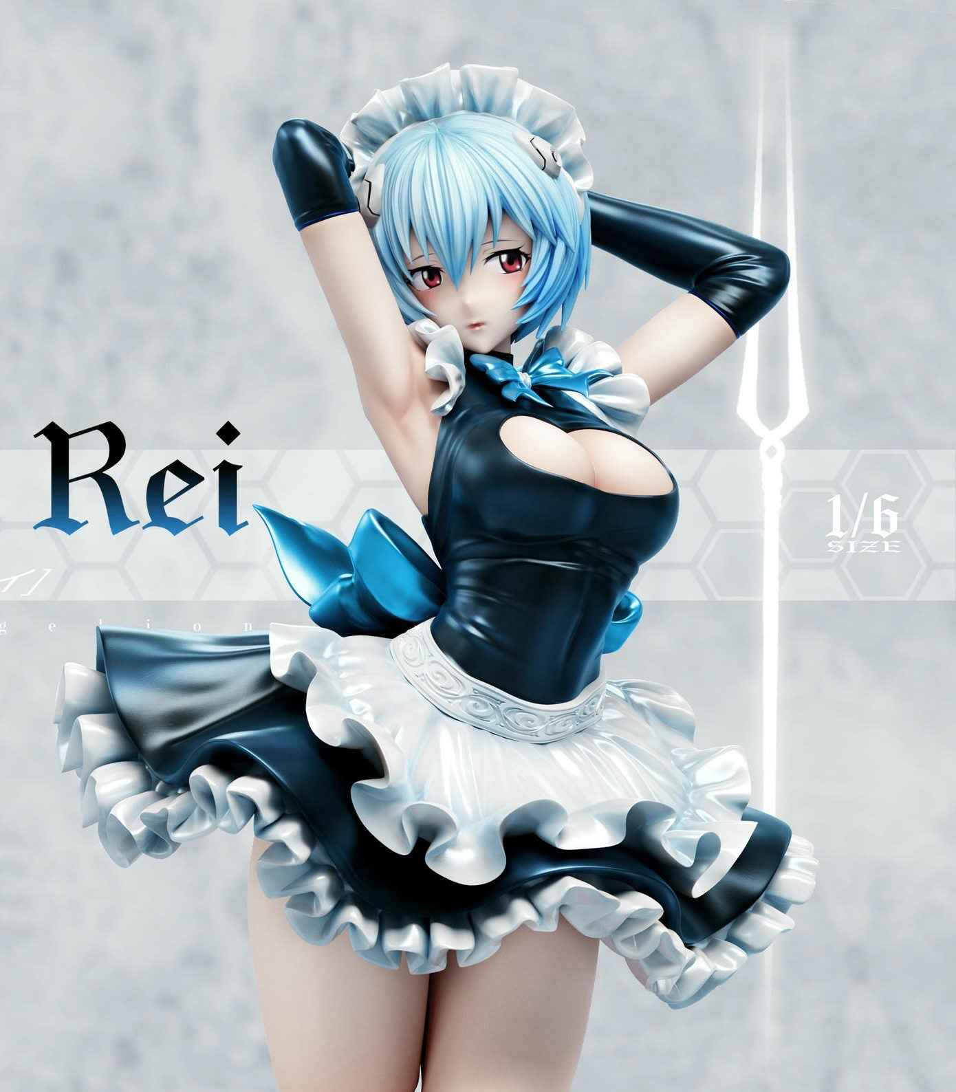 Neon Genesis Evangelion Ba Ji Studio Ayanami Rei Resin Statue