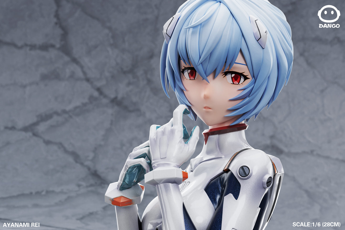 Neon Genesis Evangelion Dango Studio Ayanami Rei Resin Statue