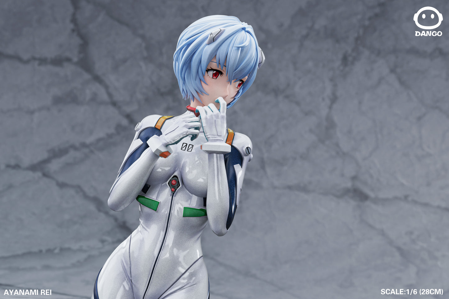 Neon Genesis Evangelion Dango Studio Ayanami Rei Resin Statue