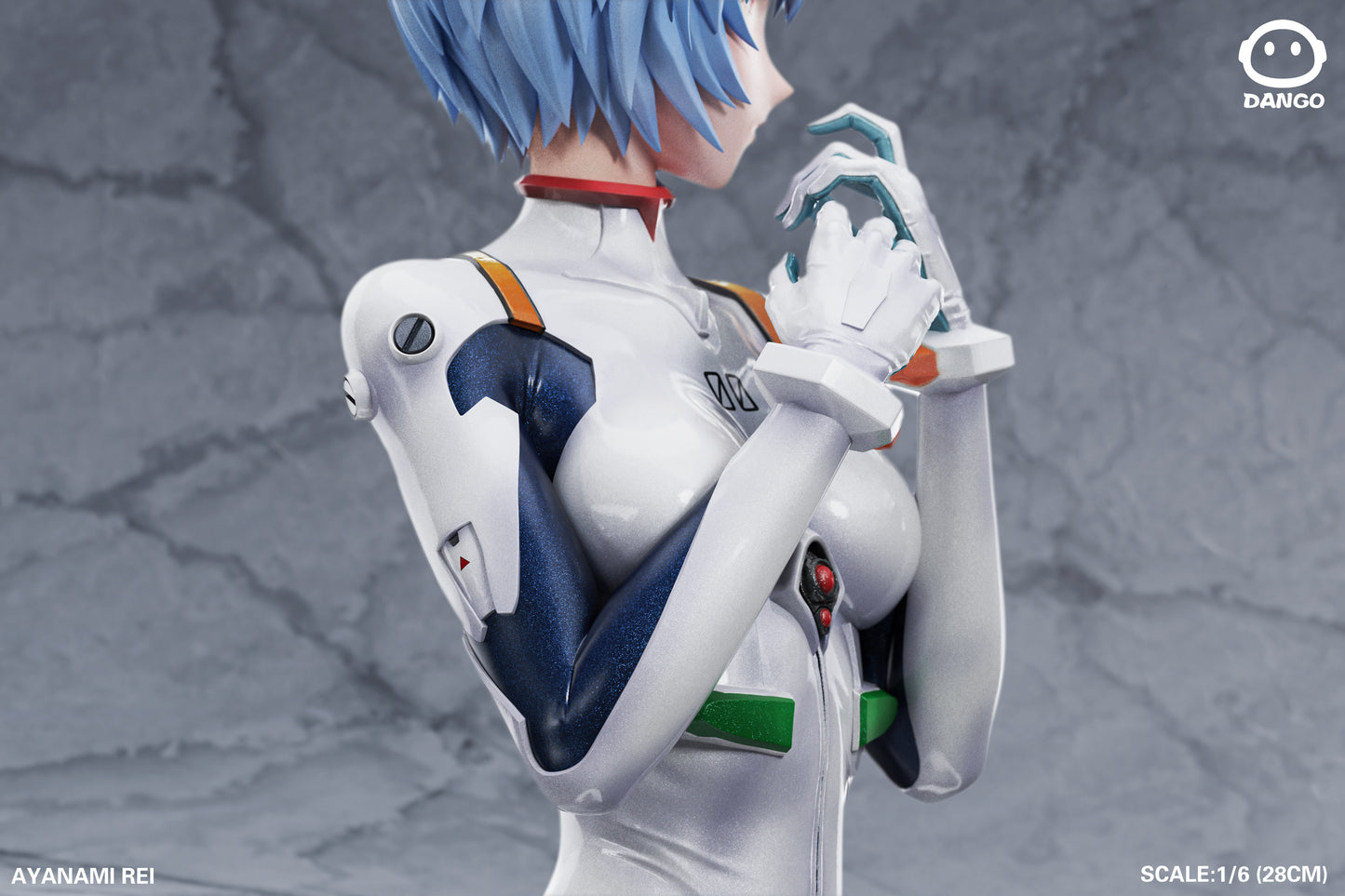 Neon Genesis Evangelion Dango Studio Ayanami Rei Resin Statue