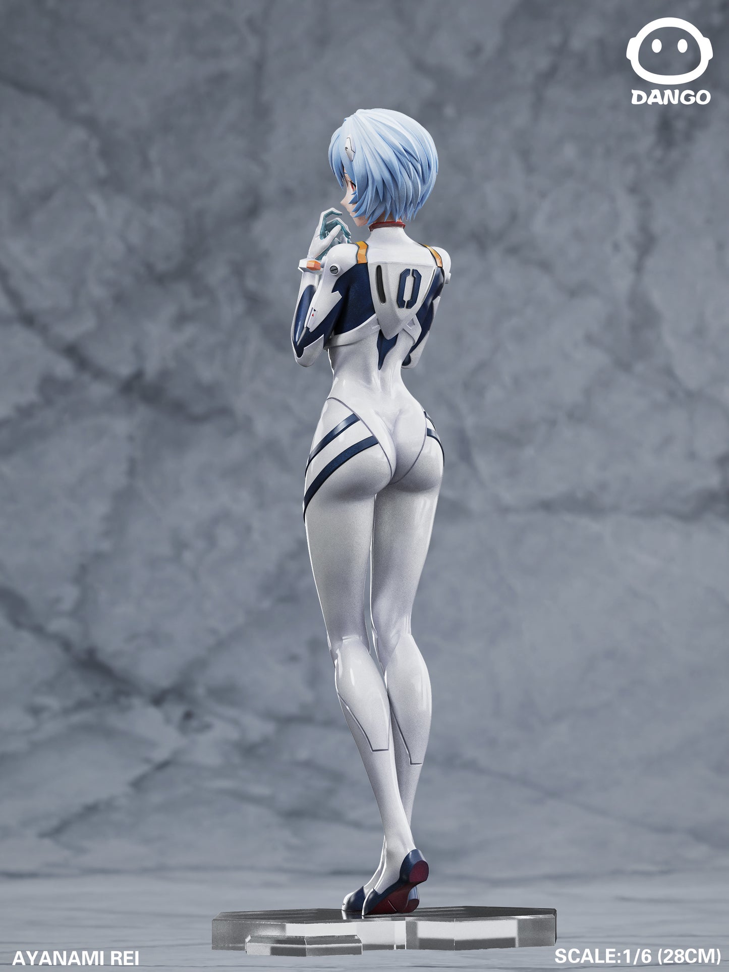 Neon Genesis Evangelion Dango Studio Ayanami Rei Resin Statue