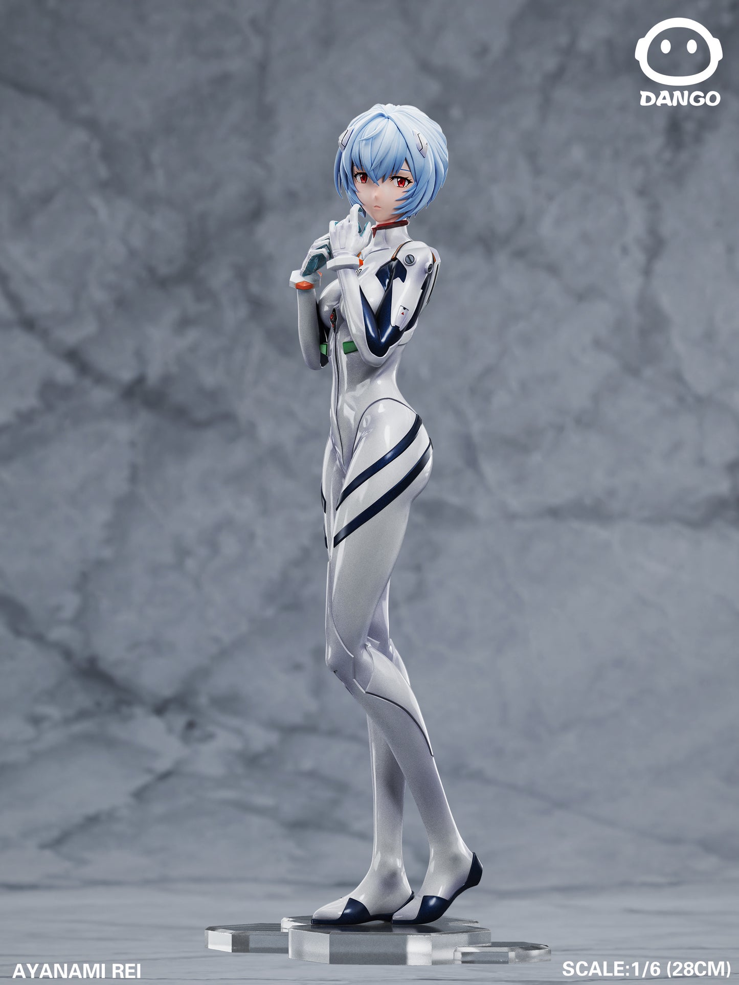 Neon Genesis Evangelion Dango Studio Ayanami Rei Resin Statue