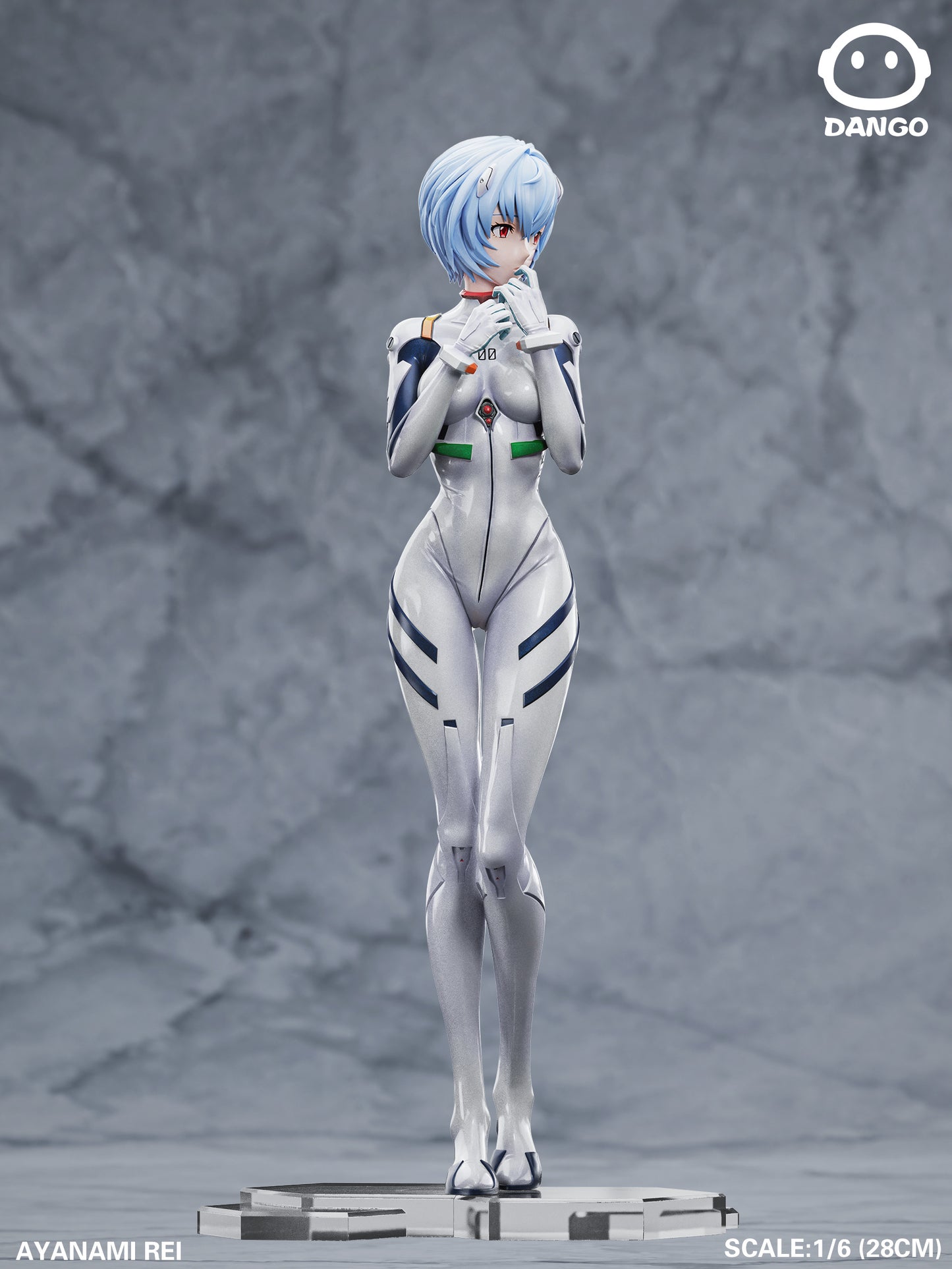 Neon Genesis Evangelion Dango Studio Ayanami Rei Resin Statue