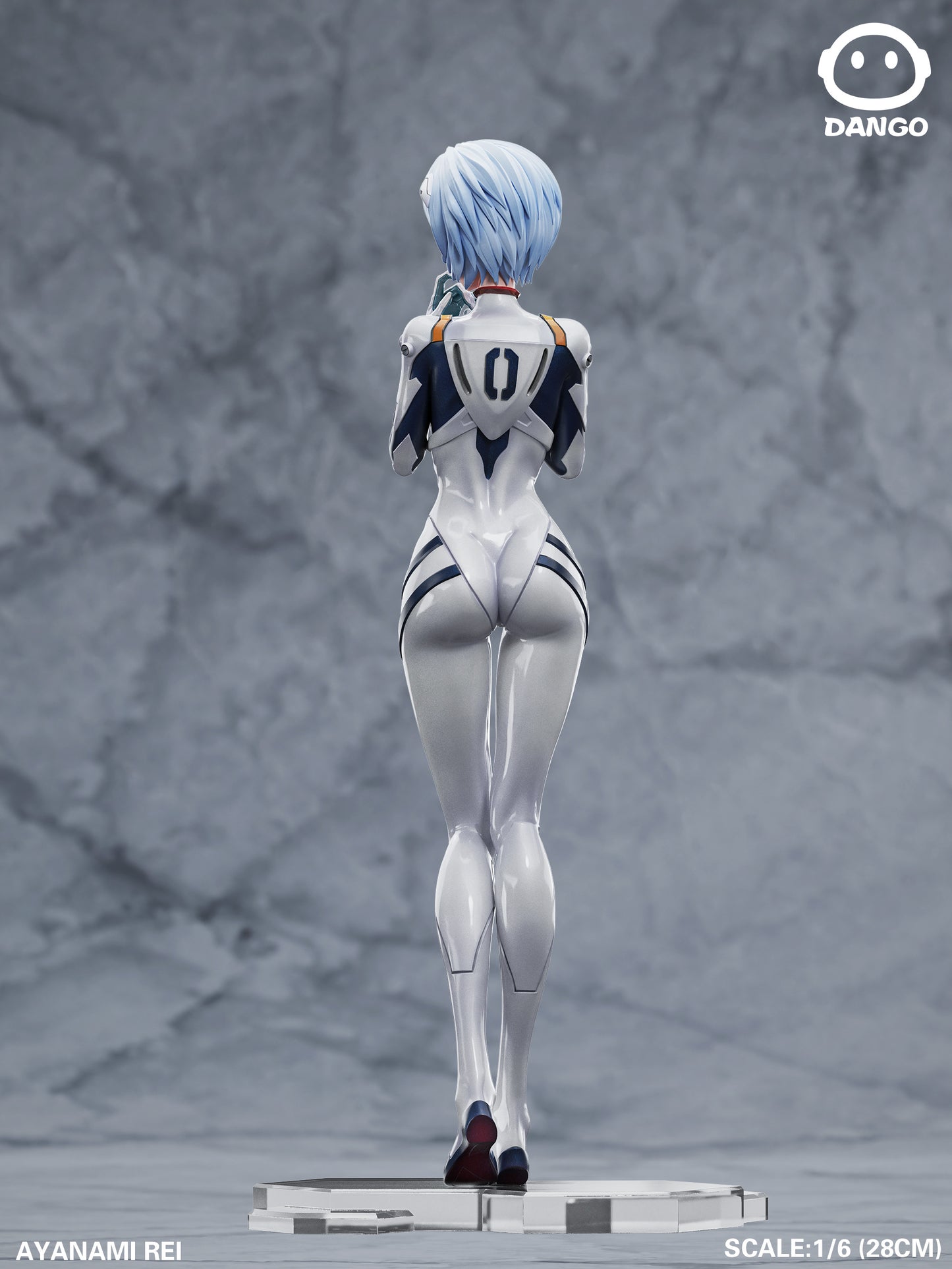 Neon Genesis Evangelion Dango Studio Ayanami Rei Resin Statue