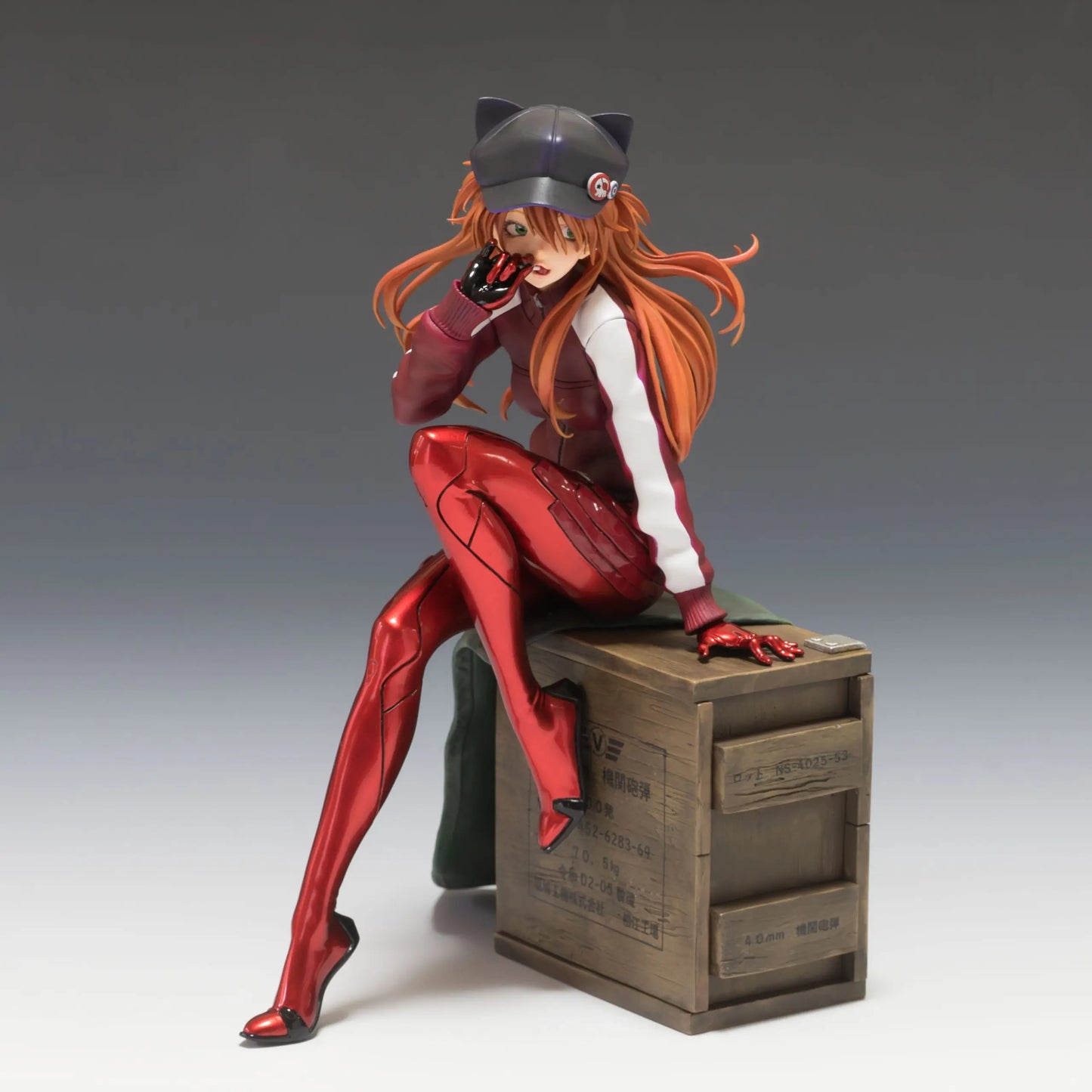 Neon Genesis Evangelion Dragon Stone Studio Asuka Langley Soryu & Mari Makinami Illustrious Resin Statue