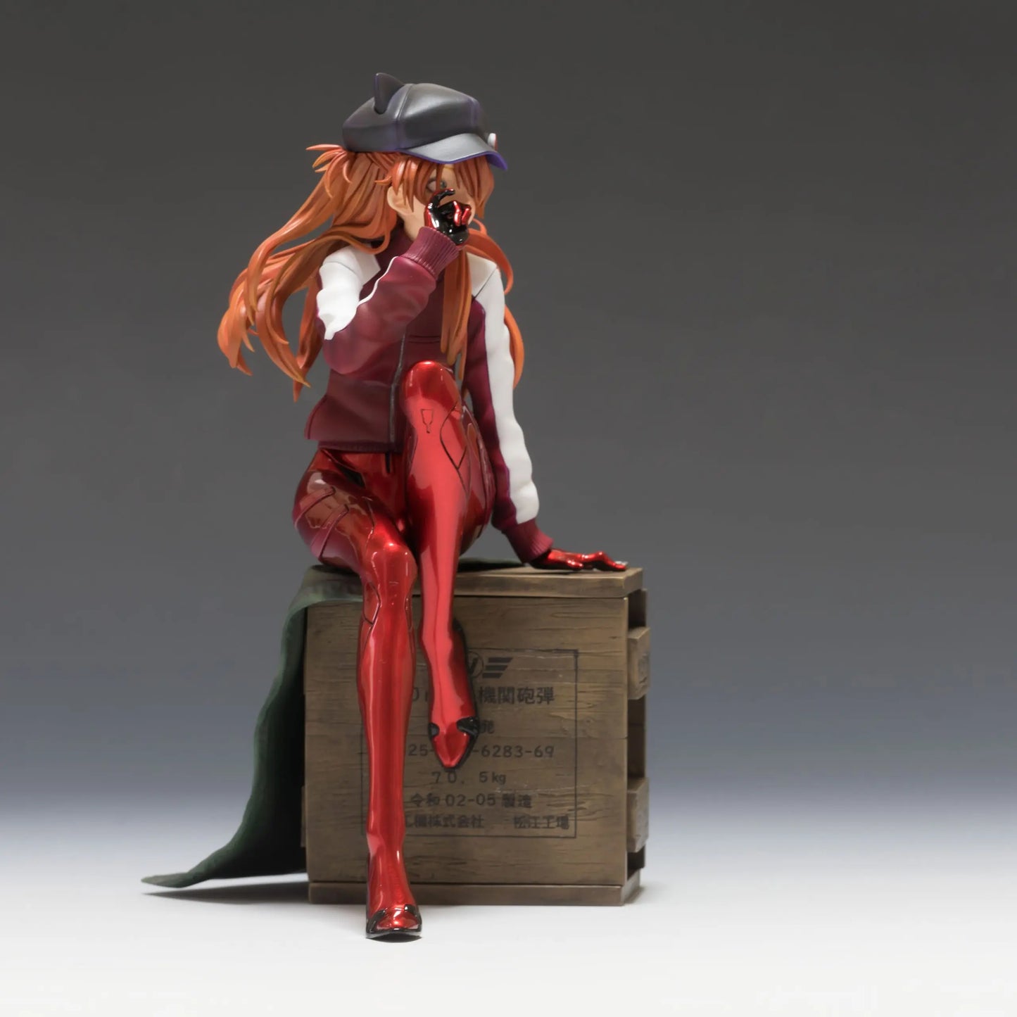 Neon Genesis Evangelion Dragon Stone Studio Asuka Langley Soryu & Mari Makinami Illustrious Resin Statue